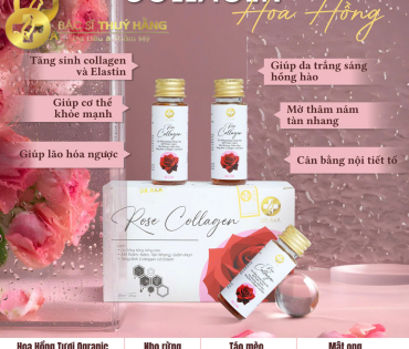 Collagen Hoa Hồng Dr Aka 