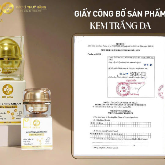KEM TRẮNG DA DR.AKA